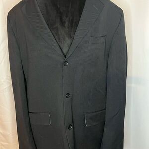 Banana Republic Men's Gray Wool Blazer 44L Classic Fit Business